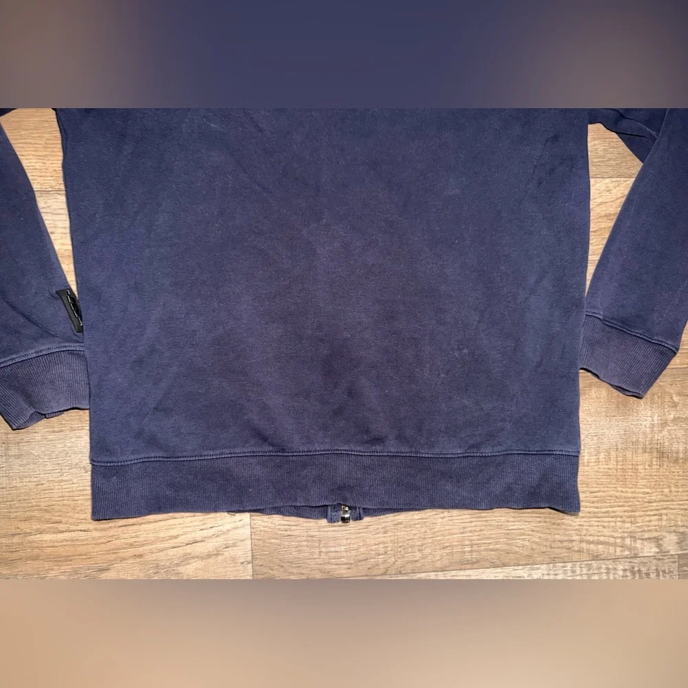 Pro Standard Atlanta Braves Navy Full-Zip Hoodie - Picture 11 of 11